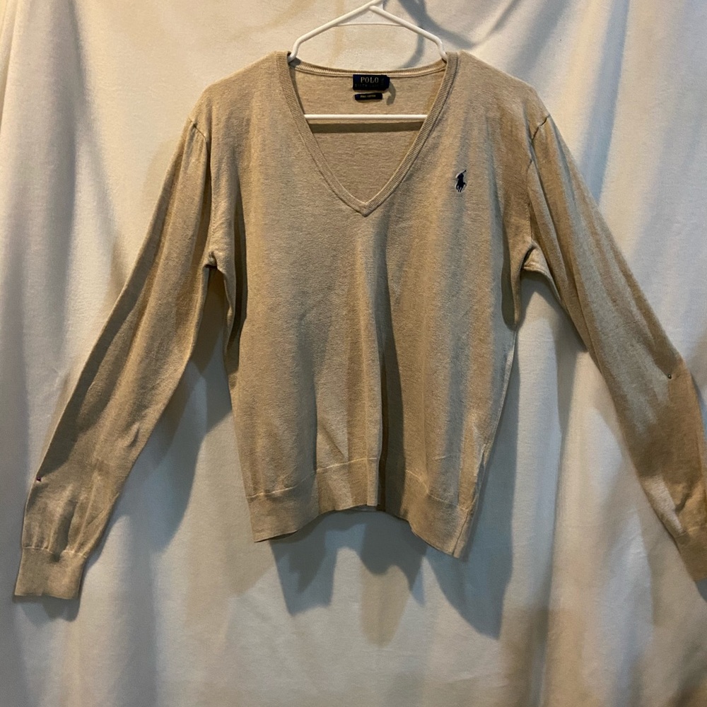 Tan Polo Sweater